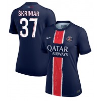 Paris Saint-Germain Milan Skriniar #37 Fußballbekleidung Heimtrikot Damen 2024-25 Kurzarm